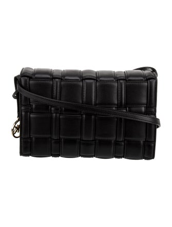 Michael Kors Leather Messenger Bag