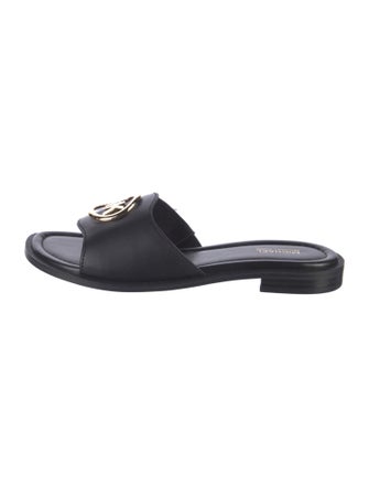 Michael Kors Leather Slides