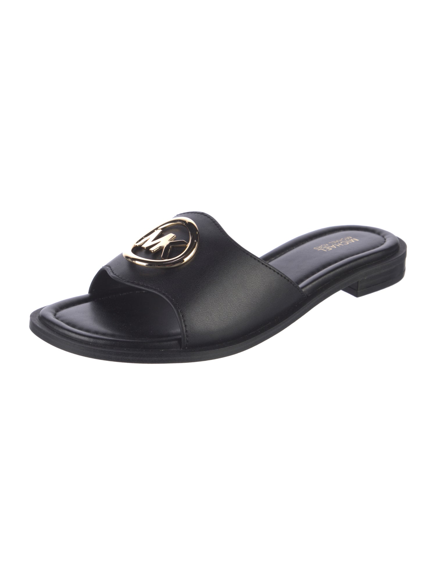 Michael Kors Leather Slides