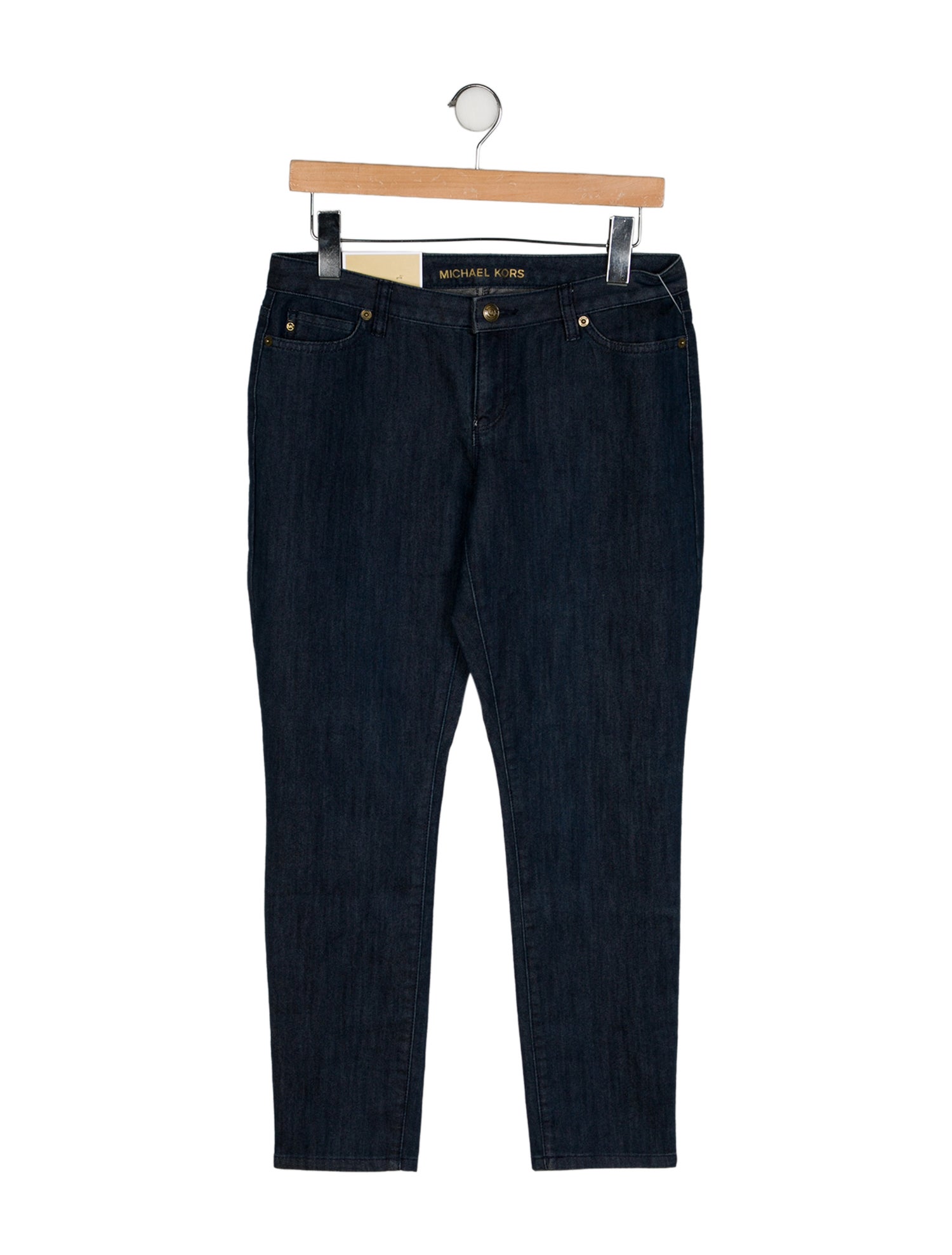 Michael Kors Mid-Rise Straight Leg Jeans w/ Tags