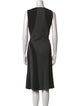 Michael Kors Virgin Wool Midi Length Dress