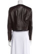 Michael Kors Collection Leather Biker Jacket