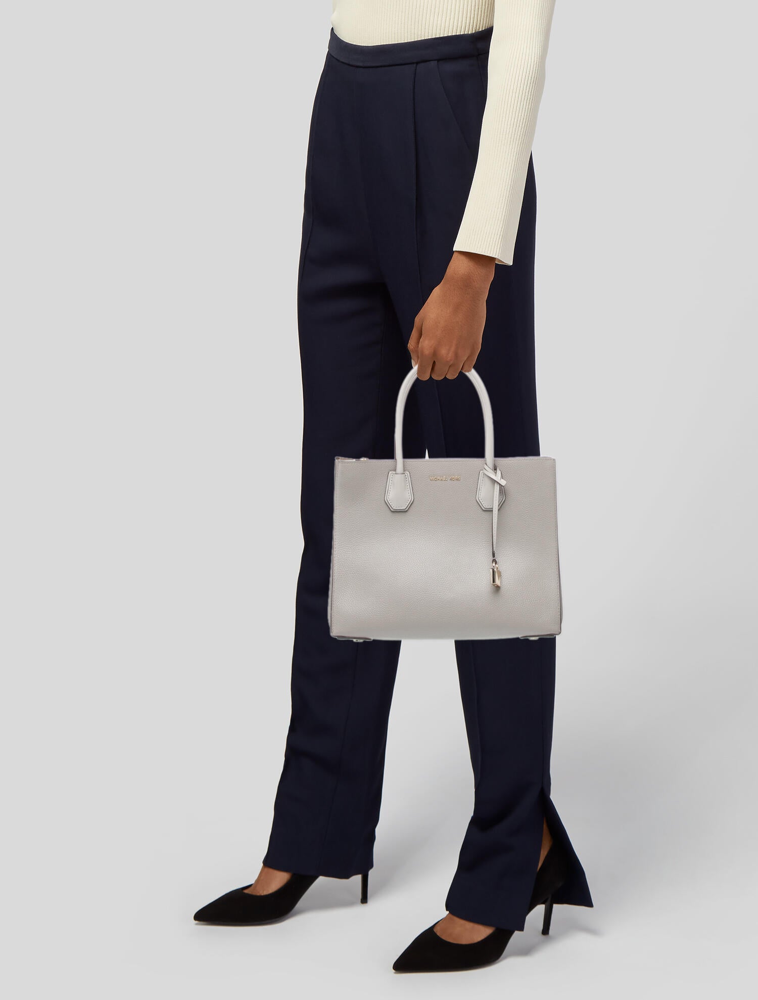 Michael Kors Leather Top Handle Bag