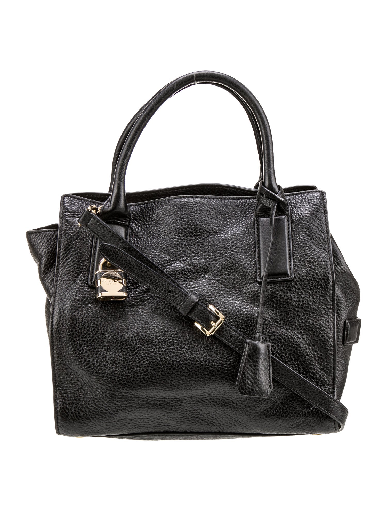 Michael Kors Leather Top Handle Bag