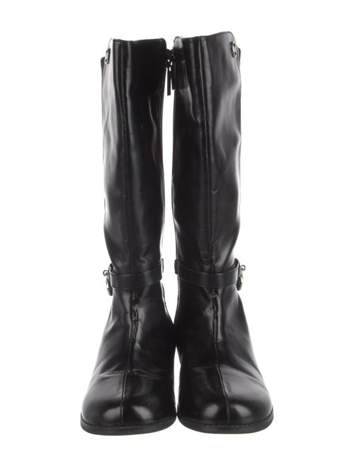 Michael Kors Leather Riding Boots