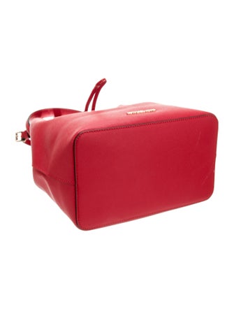 Michael Kors Saffiano Leather Top Handle Bag