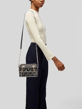 Michael Kors Canvas Top Handle Bag