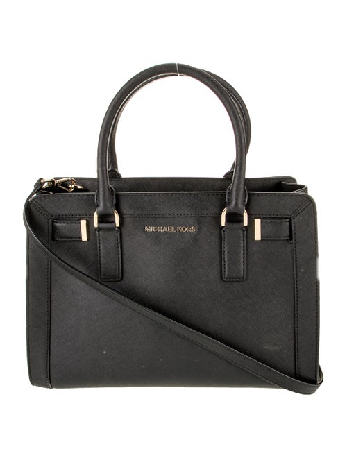 Michael Kors Saffiano Leather Top Handle Bag