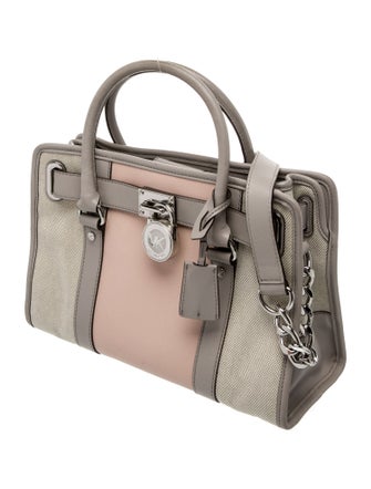 Michael Kors Canvas Top Handle Bag