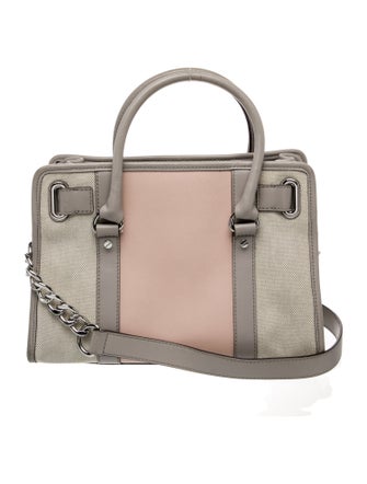 Michael Kors Canvas Top Handle Bag