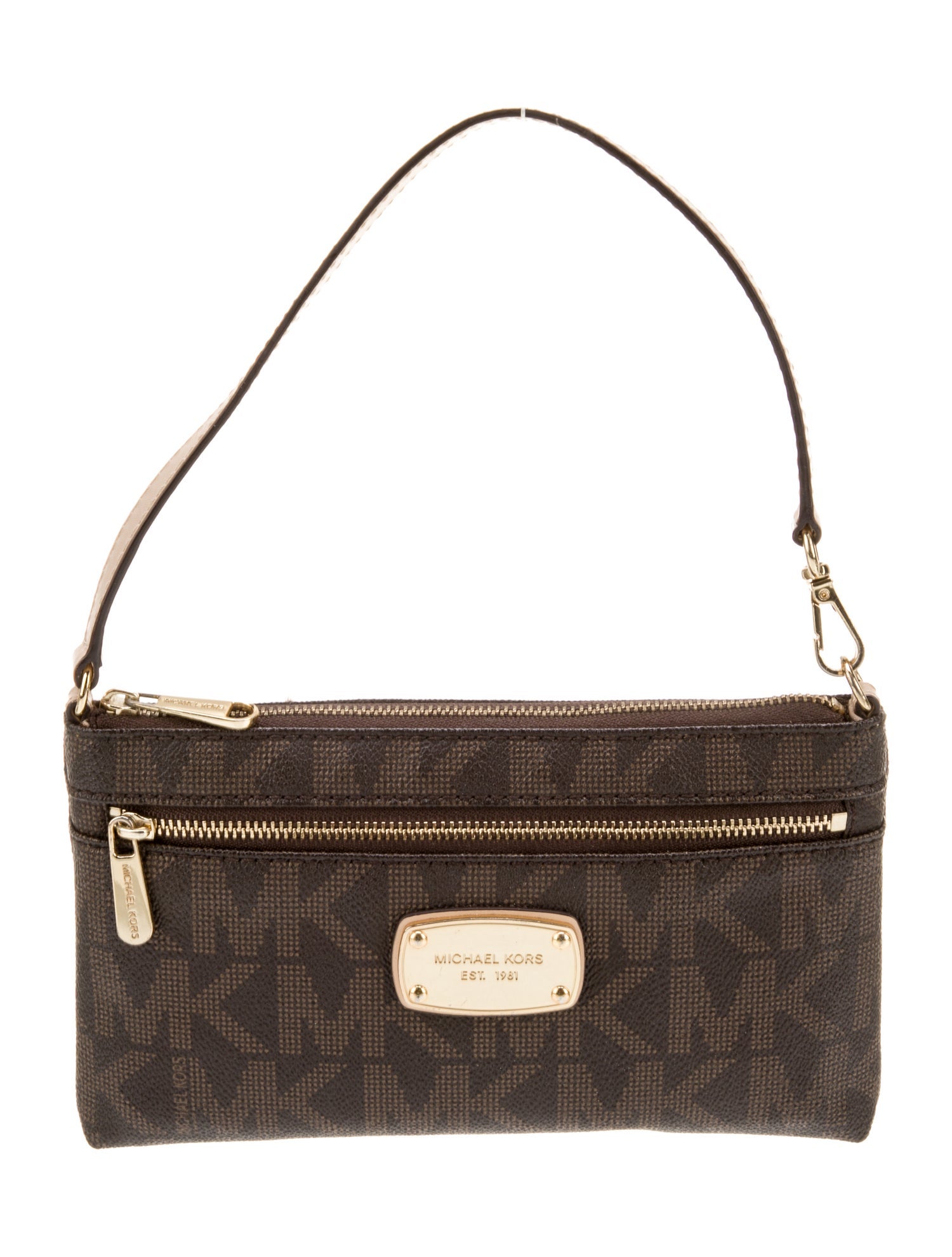 Michael Michael Kors Canvas Shoulder Bag