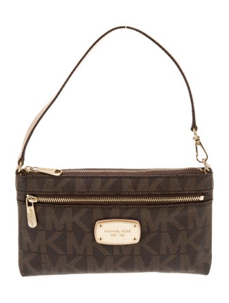 Michael Michael Kors Canvas Shoulder Bag