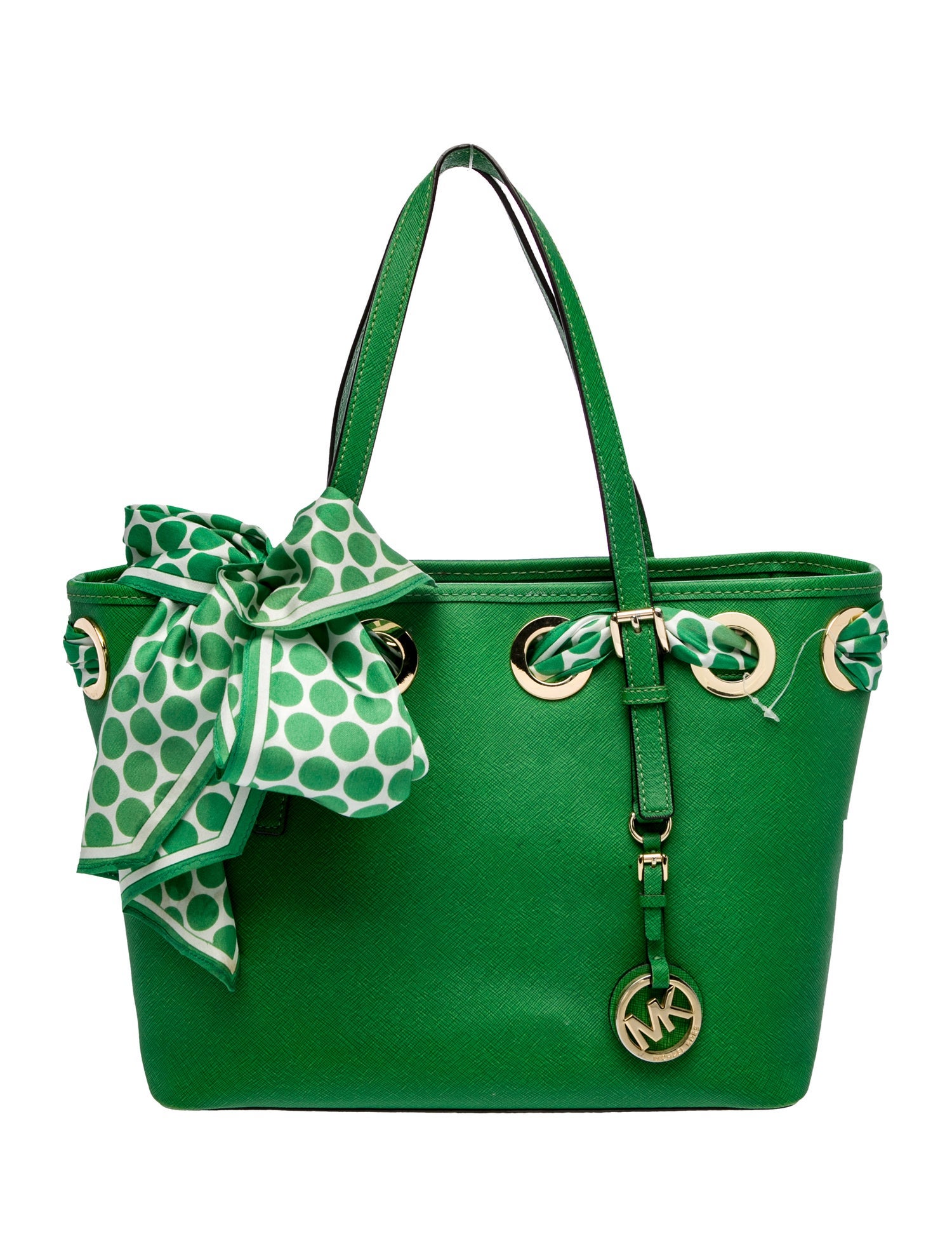 Michael Kors Saffiano Leather Top Handle Bag