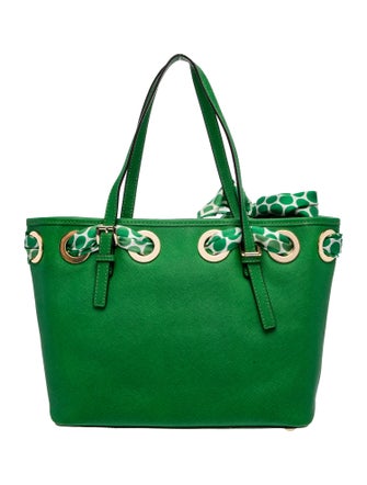 Michael Kors Saffiano Leather Top Handle Bag