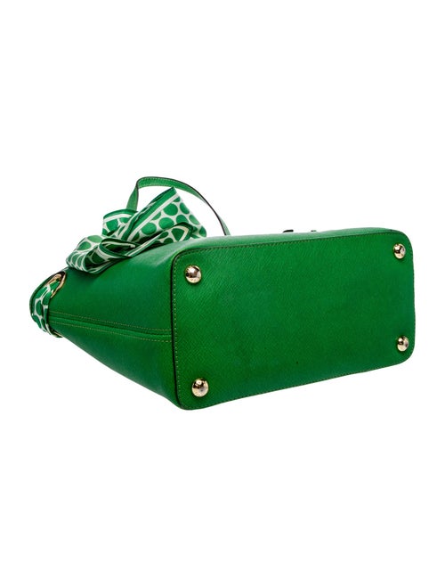 Michael Kors Saffiano Leather Top Handle Bag