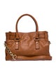 Michael Michael Kors Leather Top Handle Bag