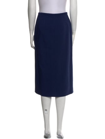Michael Kors Virgin Wool Knee-Length Skirt