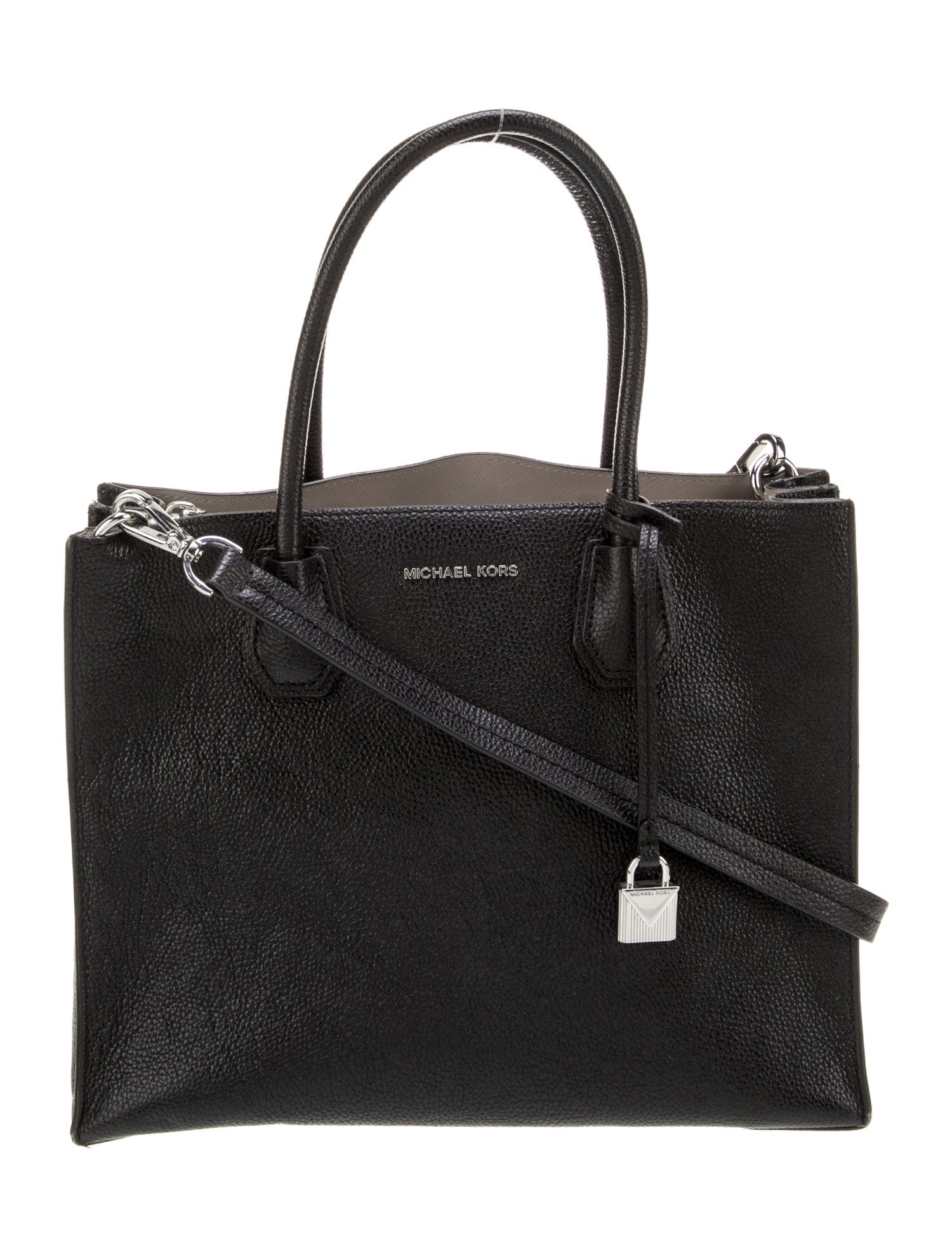 Michael Kors Leather Top Handle Bag