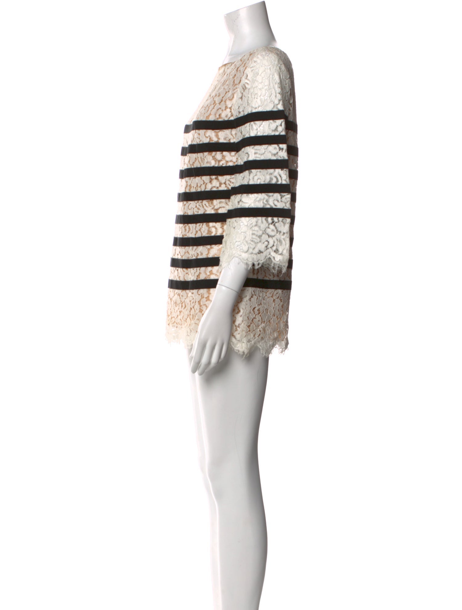 Michael Kors Collection Striped Mini Dress