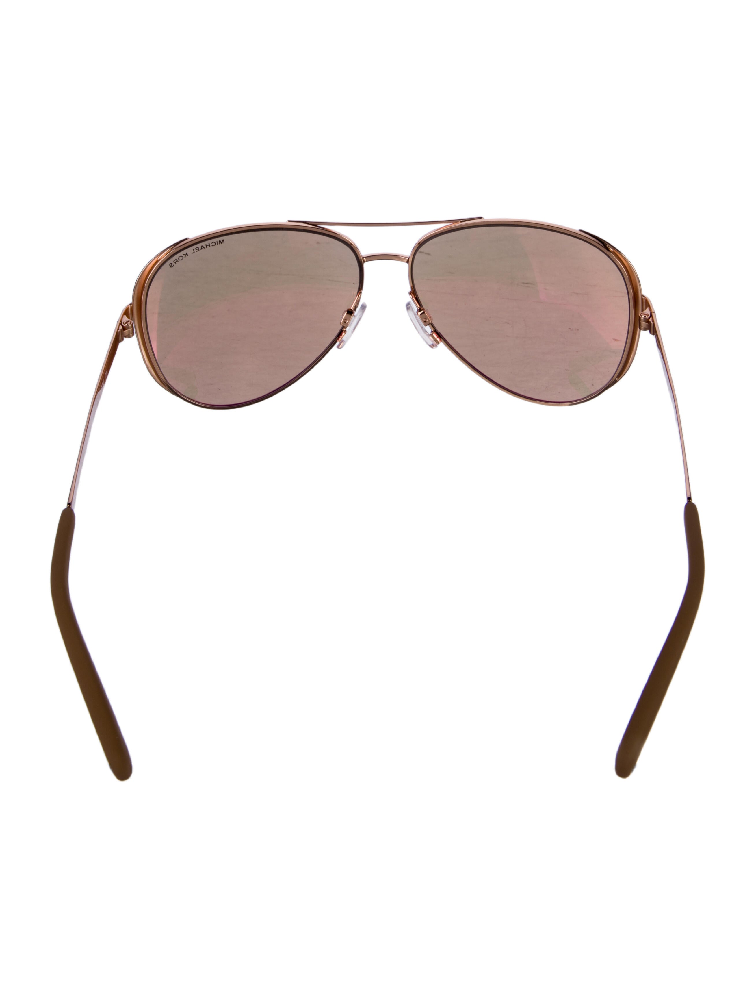 Michael Kors Aviator Tinted Sunglasses