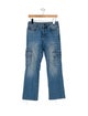 Michael Kors Mid-Rise Straight Leg Jeans