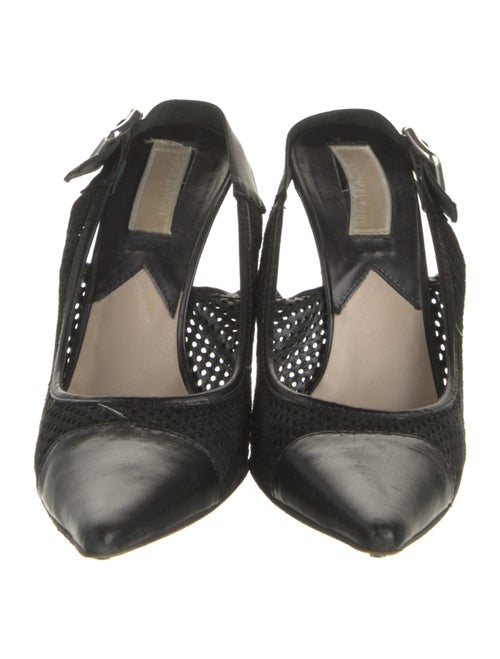 Michael Kors Suede Slingback Pumps