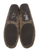 Michael Kors Signature Logo Canvas Loafers