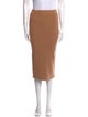 Michael Kors Collection Cashmere Midi Length Skirt
