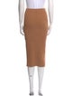 Michael Kors Collection Cashmere Midi Length Skirt