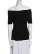 Michael Kors Merino Wool Off-The-Shoulder Top