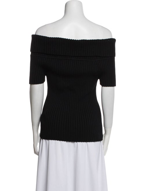 Michael Kors Merino Wool Off-The-Shoulder Top