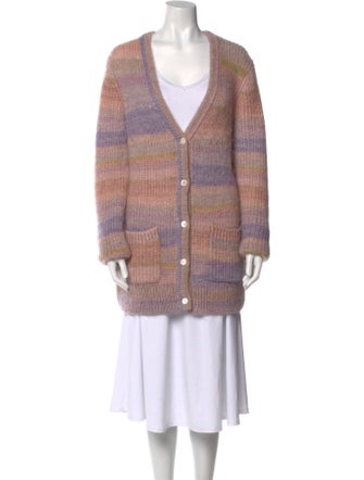 Michael Kors Mohair Striped Sweater
