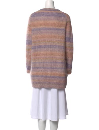 Michael Kors Mohair Striped Sweater