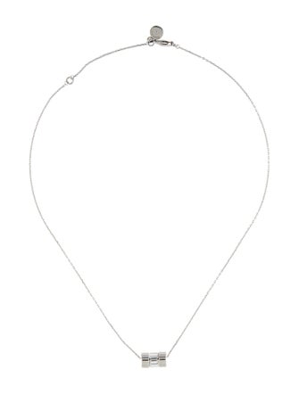 Michael Kors Crystal Barrel Pendant Necklace