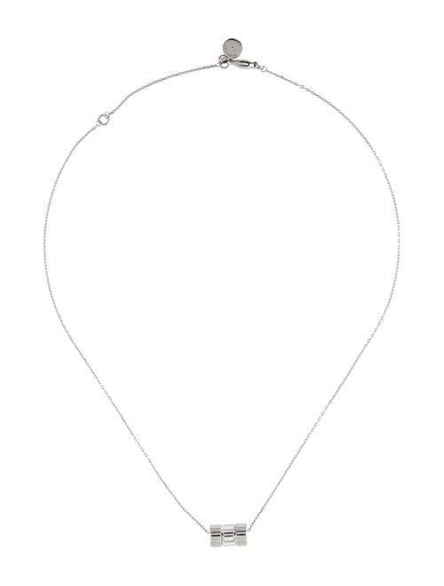 Michael Kors Crystal Barrel Pendant Necklace