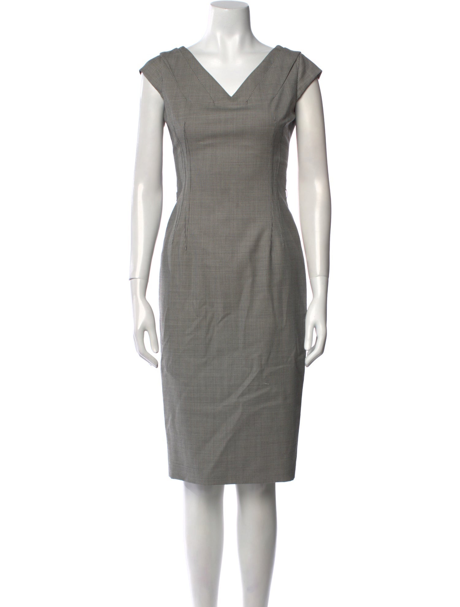 Michael Kors Virgin Wool Knee-Length Dress