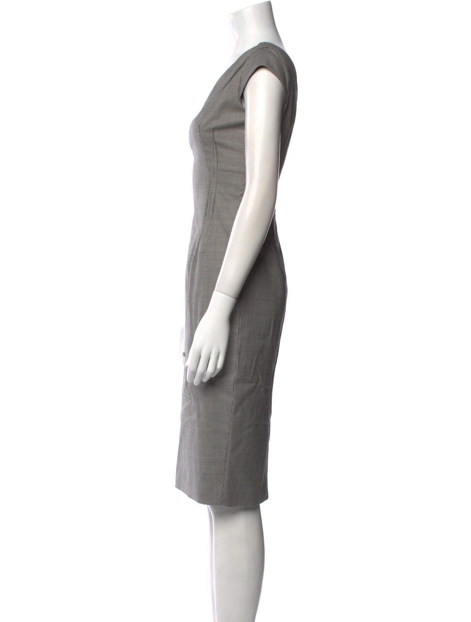 Michael Kors Virgin Wool Knee-Length Dress