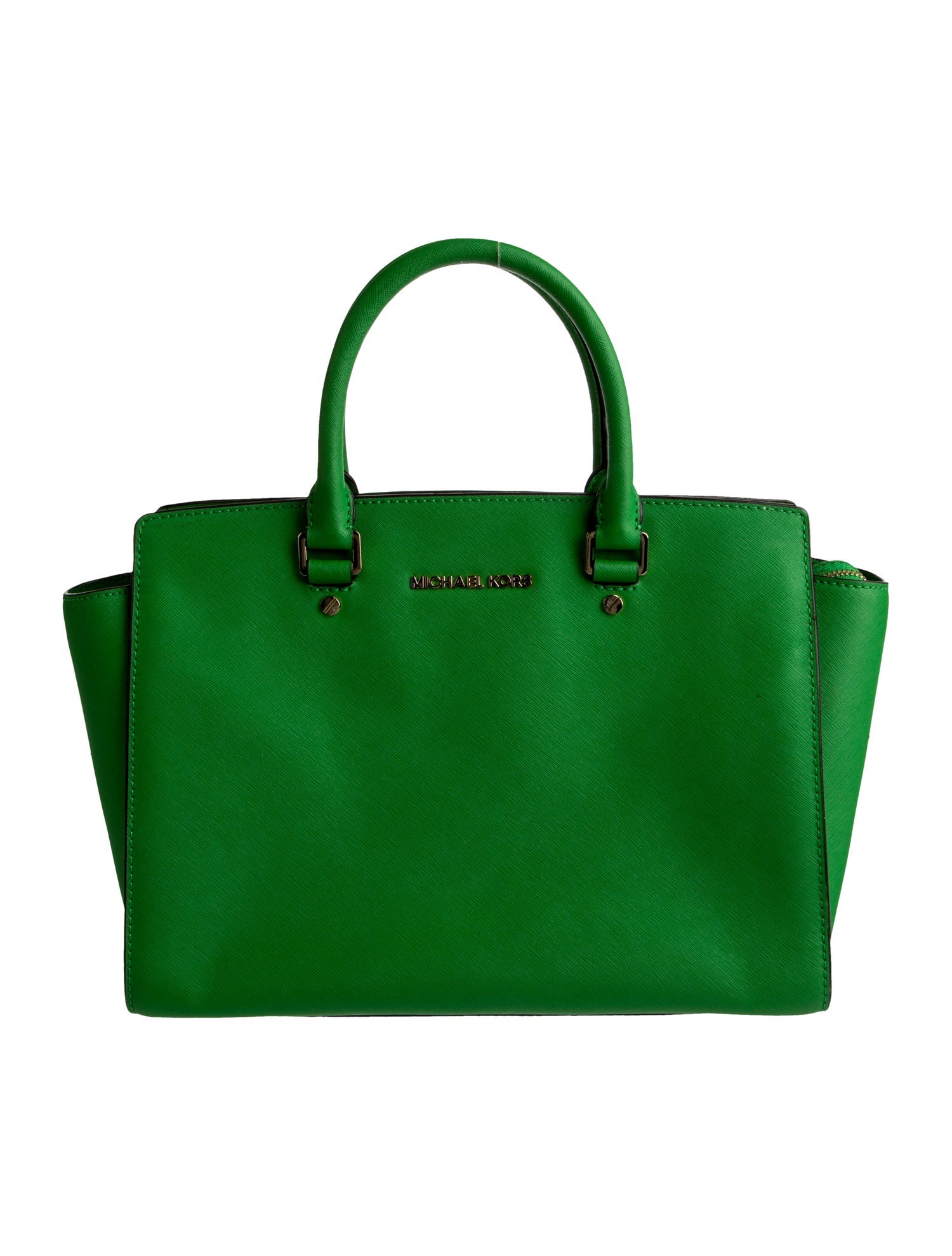 Michael Kors Saffiano Leather Top Handle Bag