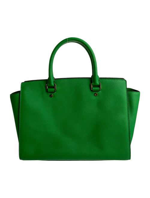 Michael Kors Saffiano Leather Top Handle Bag