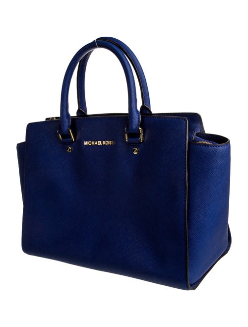 Michael Michael Kors Saffiano Leather Top Handle Bag