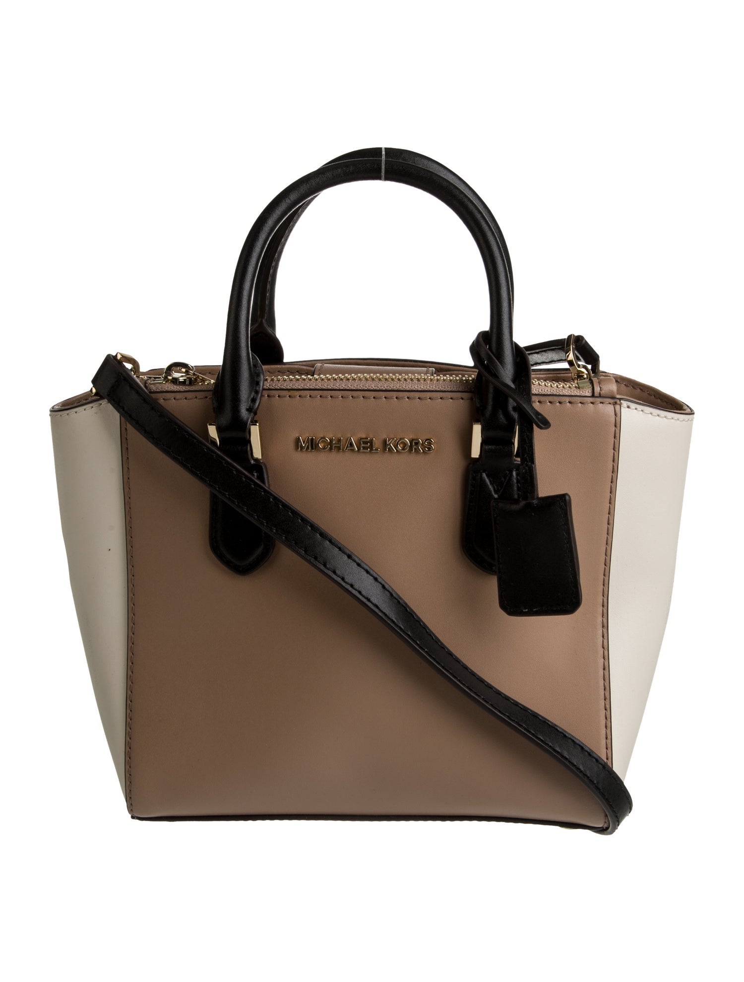 Michael Kors Leather Top Handle Bag