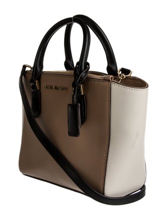 Michael Kors Leather Top Handle Bag