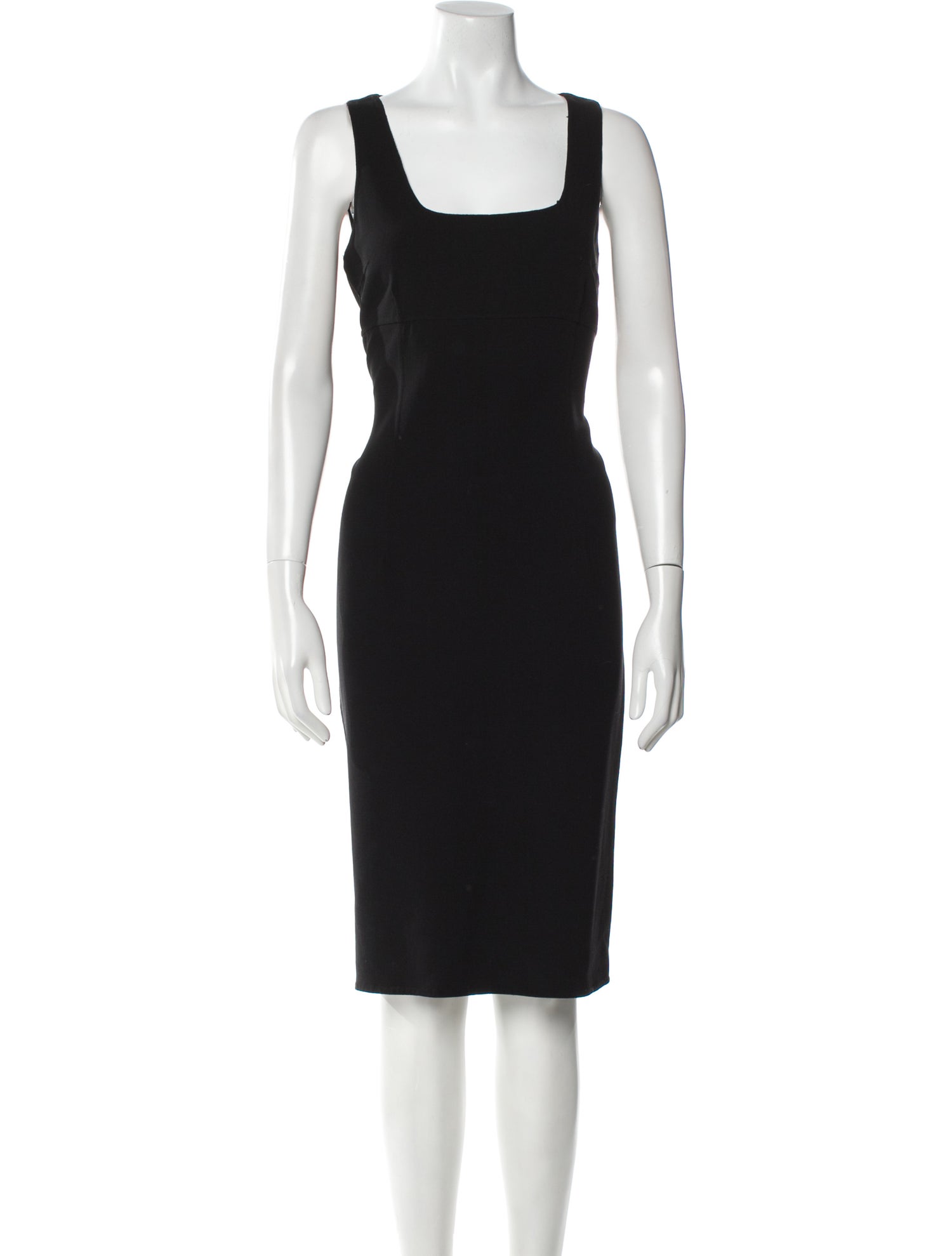 Michael Kors Square Neckline Knee-Length Dress