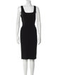 Michael Kors Square Neckline Knee-Length Dress