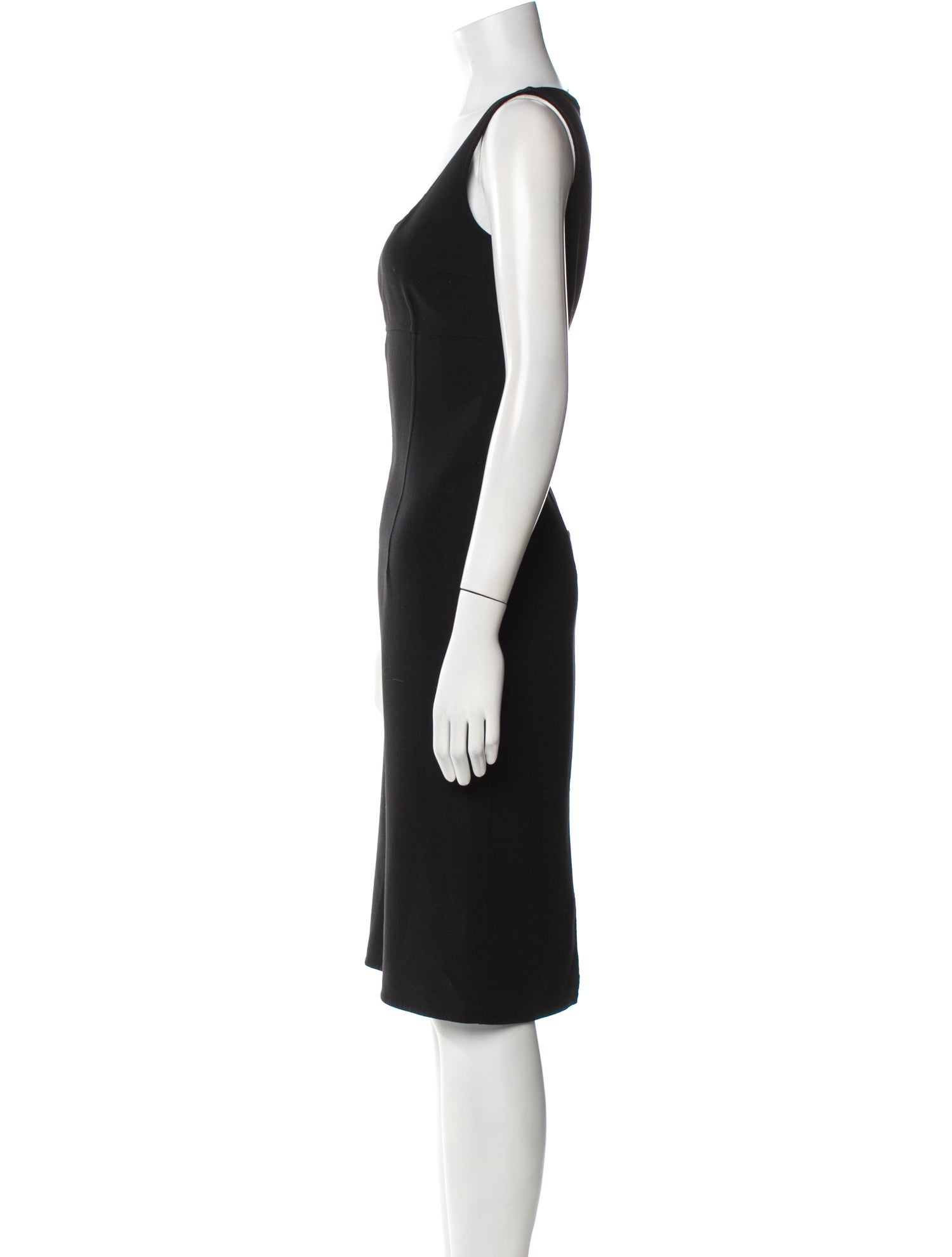 Michael Kors Square Neckline Knee-Length Dress