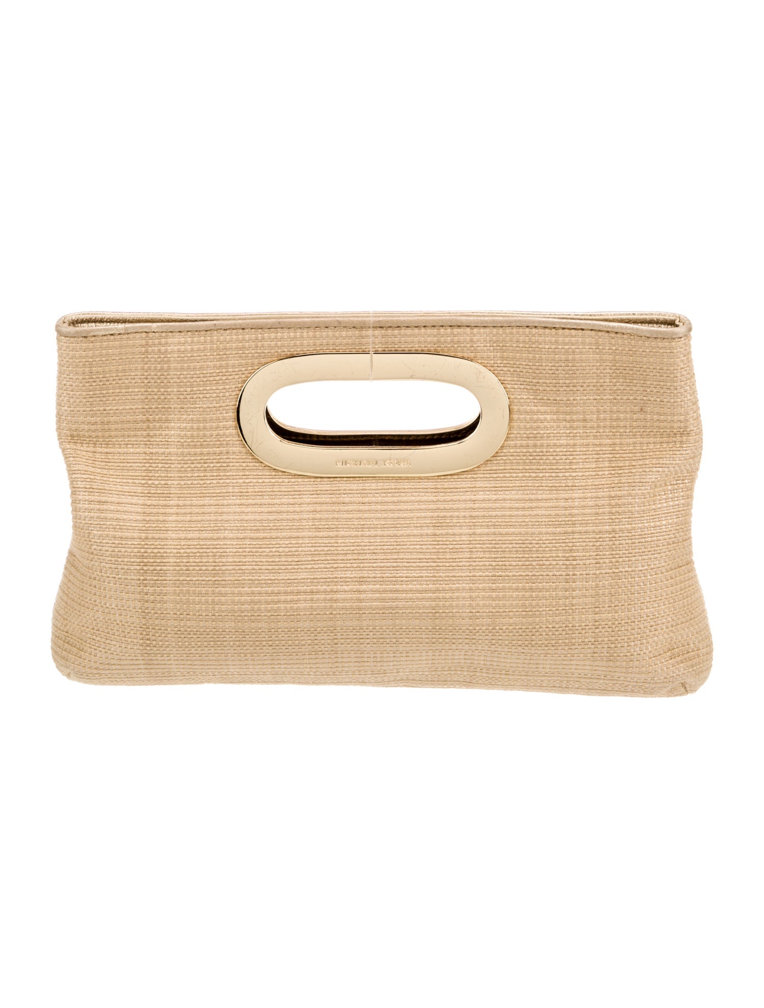 Michael Kors Raffia Top Handle Bag