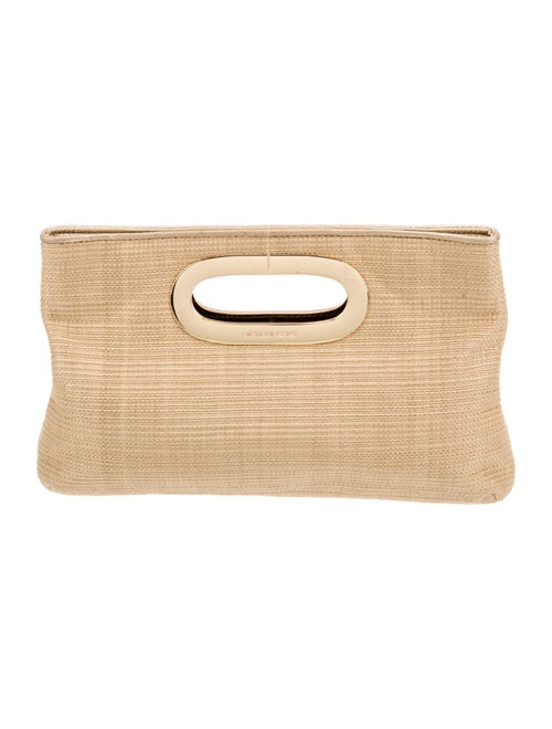 Michael Kors Raffia Top Handle Bag