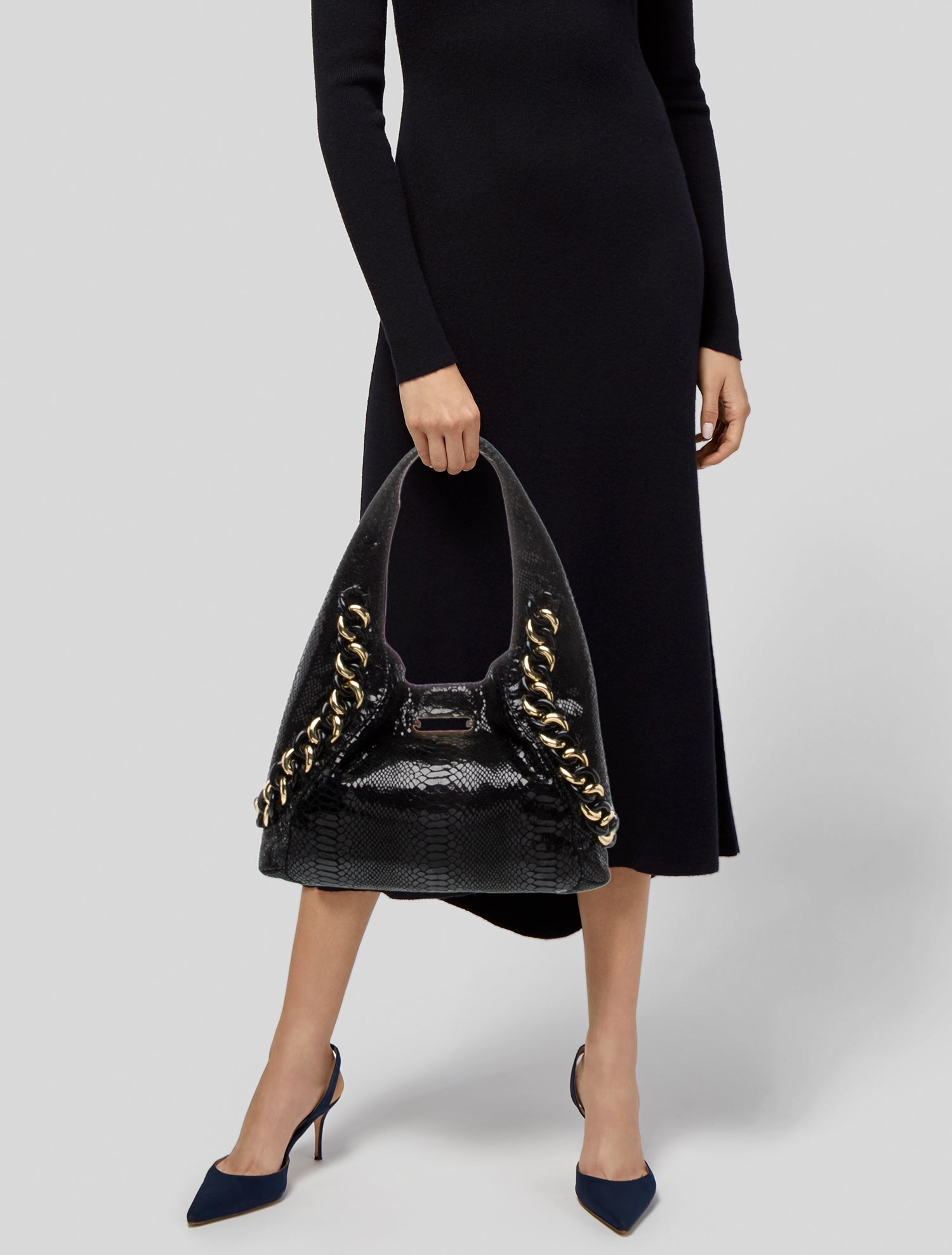 Michael Kors Patent Leather Shoulder Bag