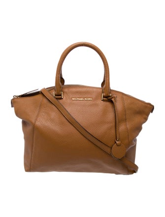 Michael Kors Leather Top Handle Bag