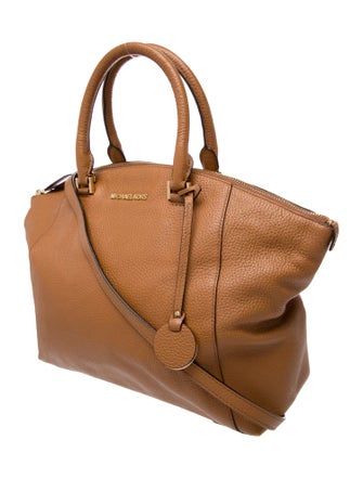Michael Kors Leather Top Handle Bag